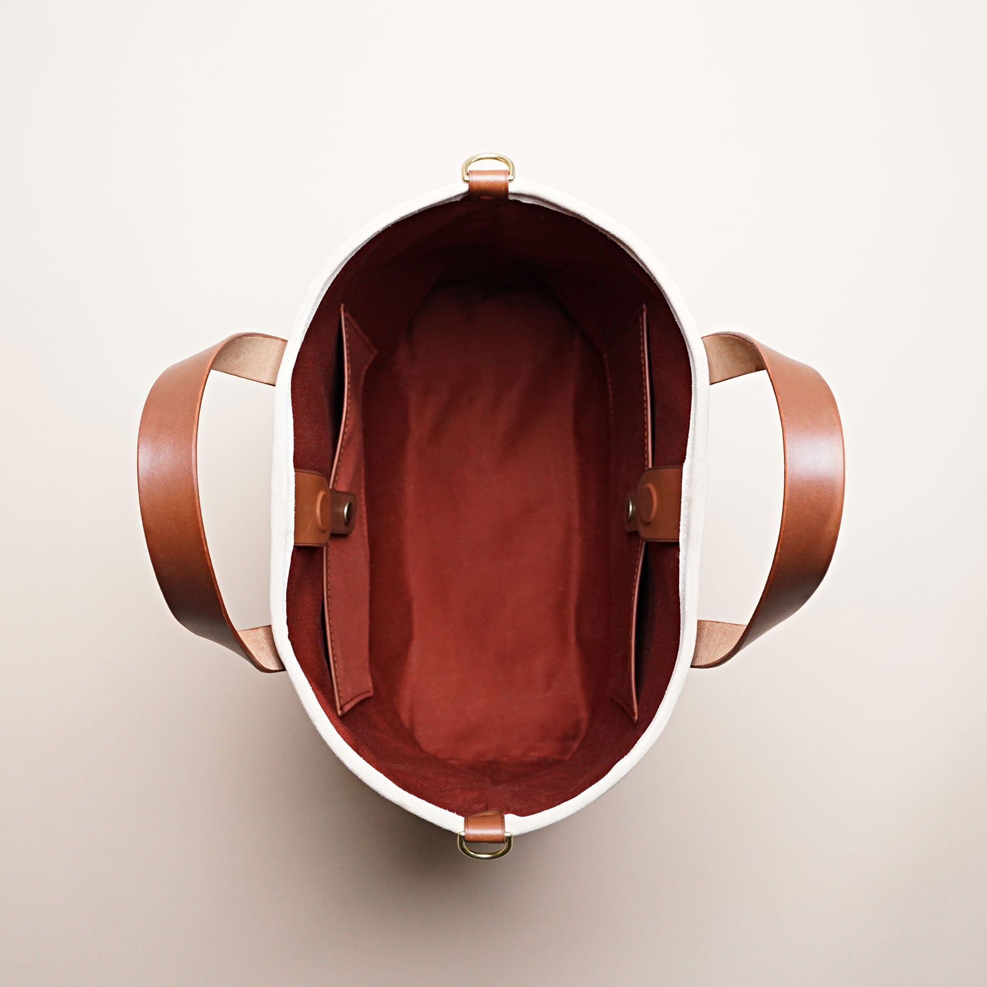Tote Bag Veloursleder