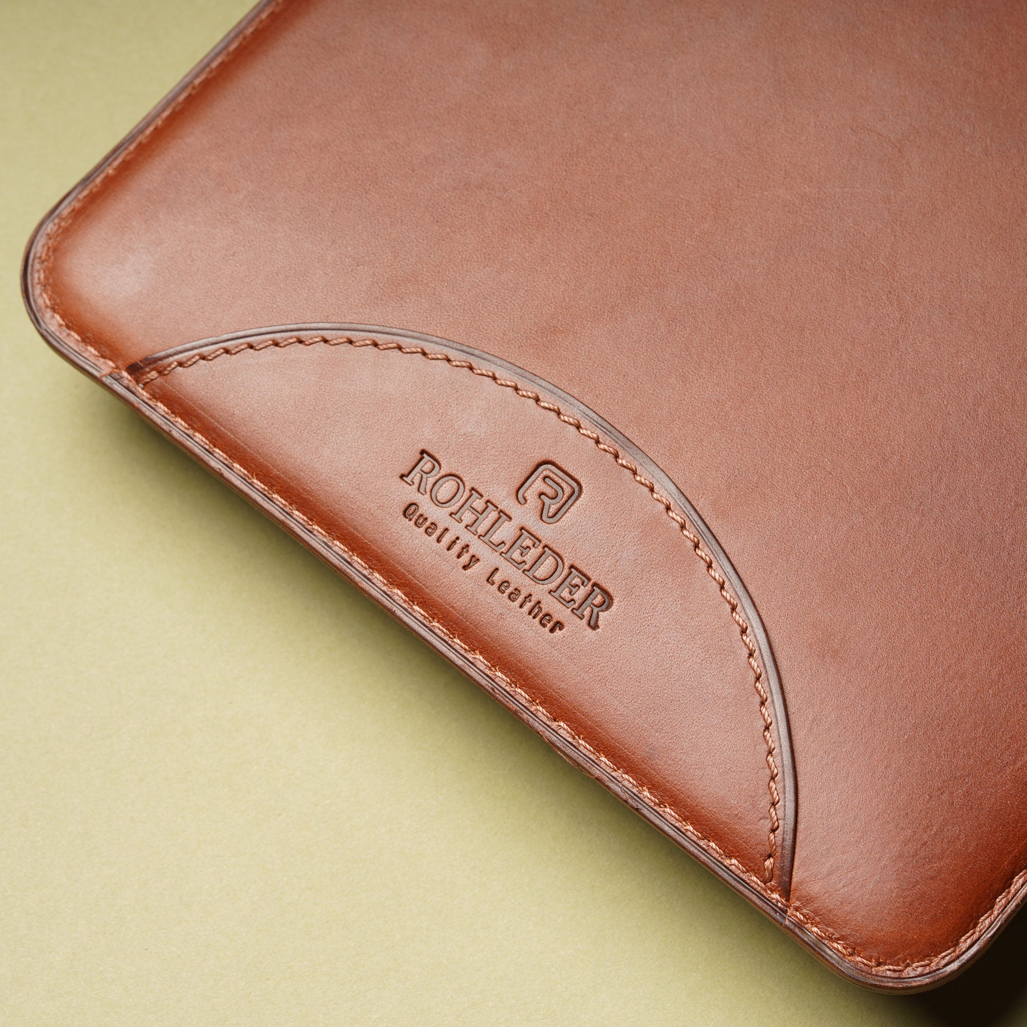 Leather iPad Sleeve