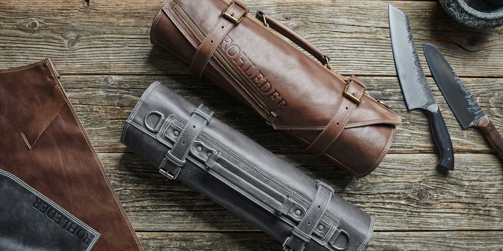 ROHLEDER Messertaschen – unsere einzigartige Neuentwicklung