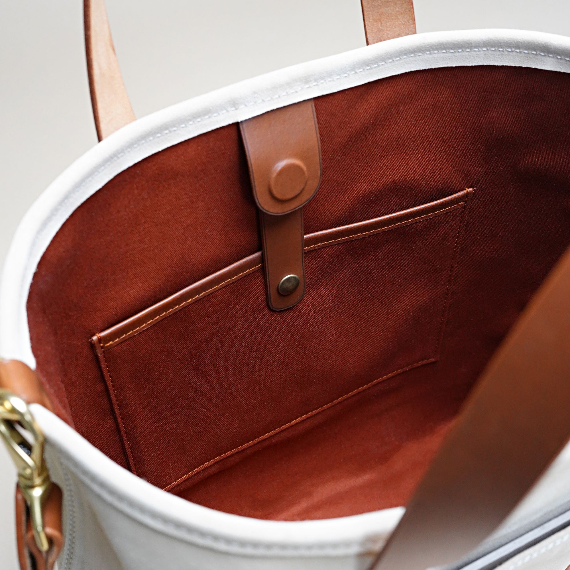 Tote Bag Veloursleder